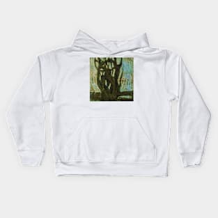 Abstract tree Kids Hoodie